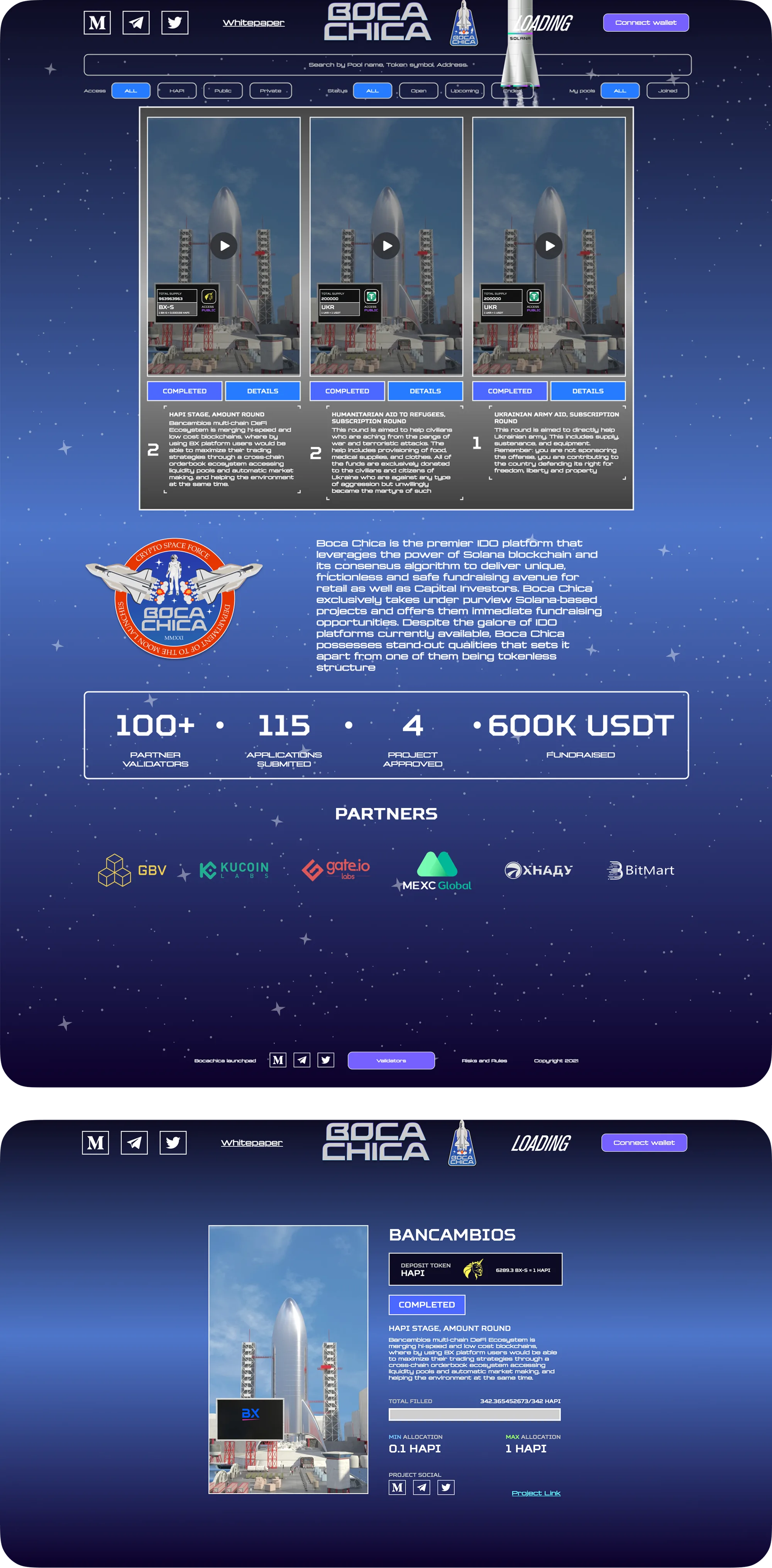 Boca Chica launchpad — old site
