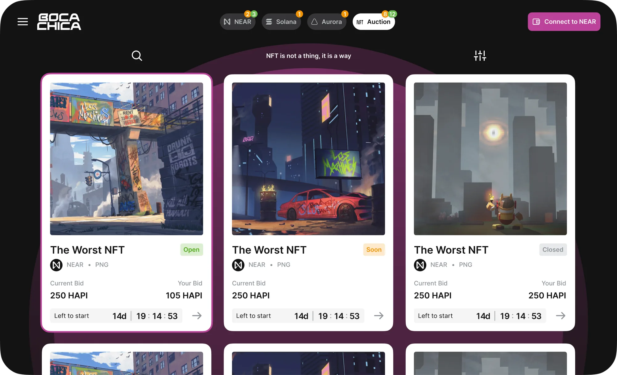 Boca Chica launchpad — nft desktop1