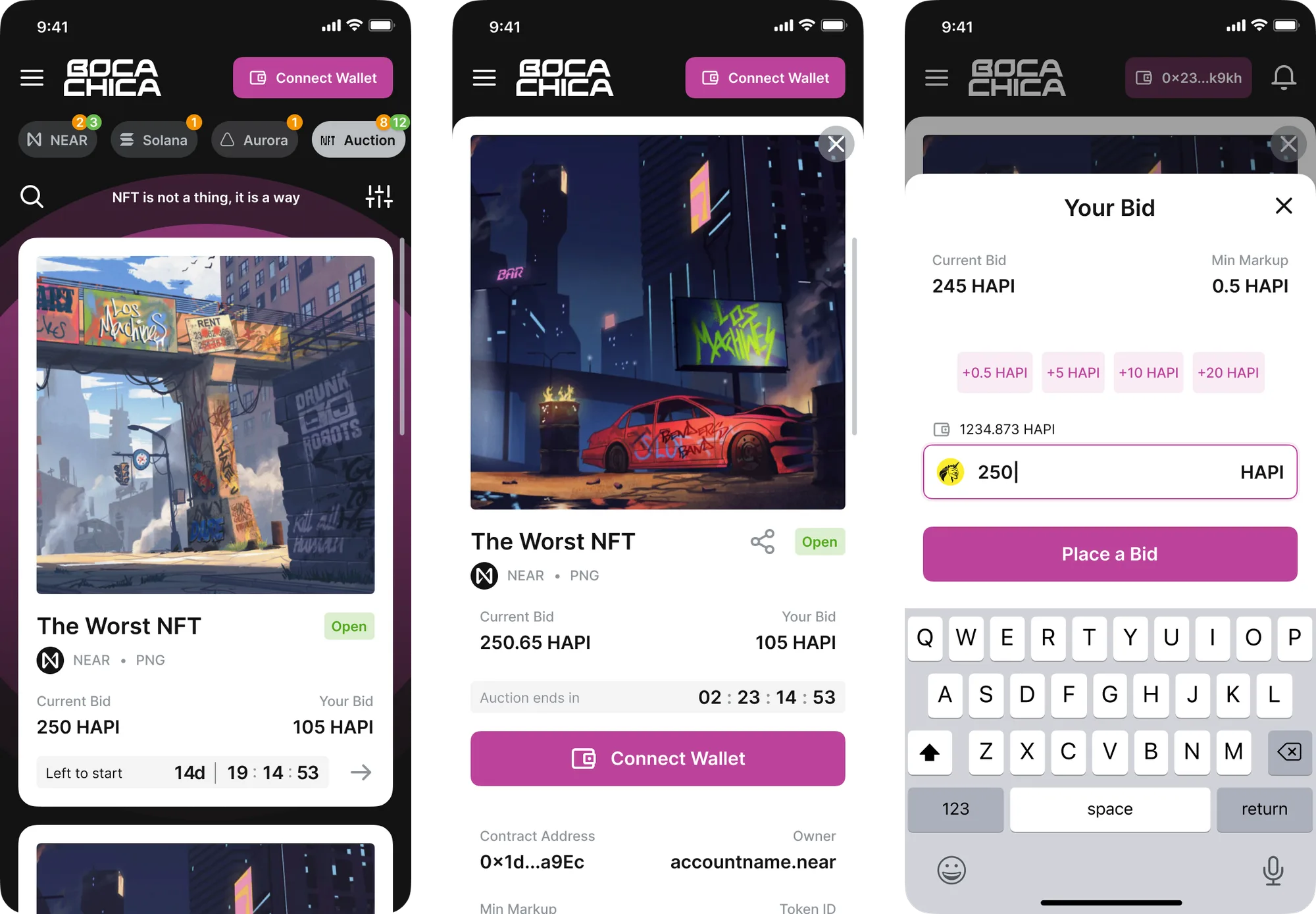 Boca Chica launchpad — nft mobile