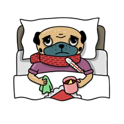 Pug sticker 26