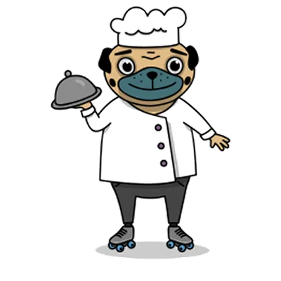 Pug sticker 31