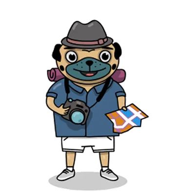 Pug sticker 34